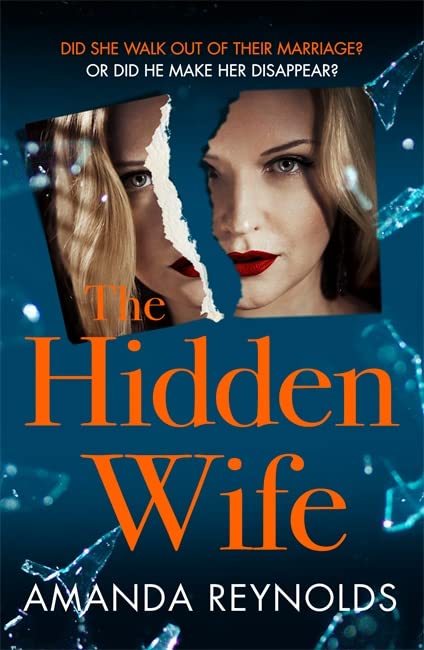 Book cover featuring a woman’s face partially obscured by shattered glass.