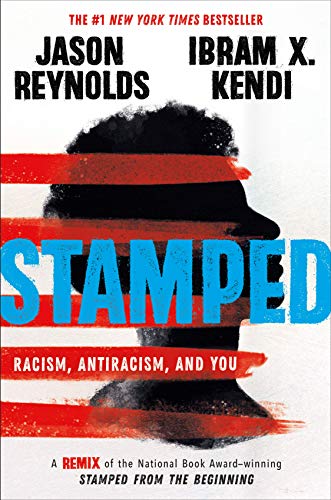 Book cover featuring a silhouette of a person overlaid with red stripes and text.