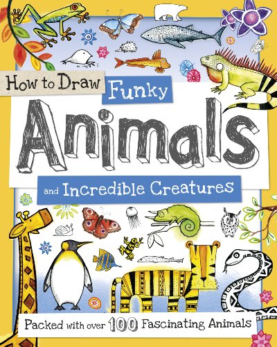 Book cover with colorful illustrations of various animals and creatures.