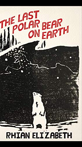 Book cover: a polar bear stands beneath a dark, textured landscape.