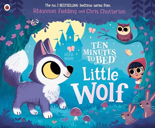 Cover of “Ten Minutes to Bed: Little Wolf” featuring a young wolf cub.