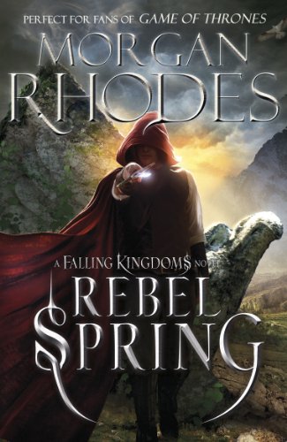 Book cover: hooded figure with sword, mountainous landscape, and title text.