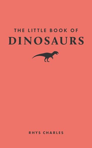Book cover titled The Little Book of Dinosaurs with a small black dinosaur silhouette.