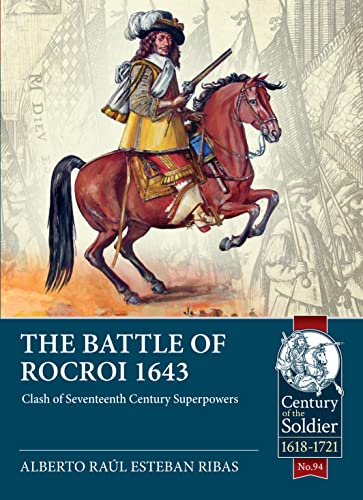 Book cover depicting a 17th-century cavalry officer on horseback.