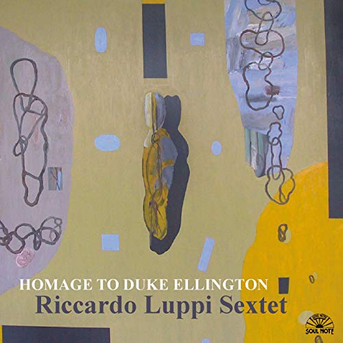 CD cover: abstract painting with text “Homage to Duke Ellington” and artist name.