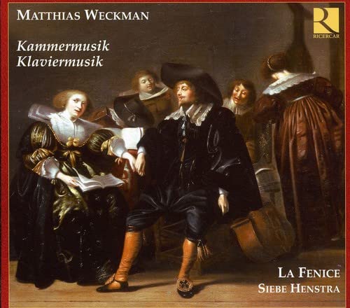 CD cover: Baroque painting of musicians, text “Kammermusik” and “La Fenice”.