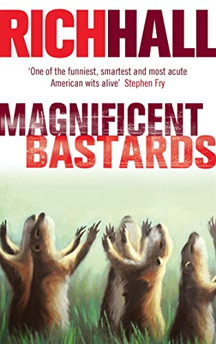 Book cover: "Magnificent Bastards" with illustration of prairie dogs.