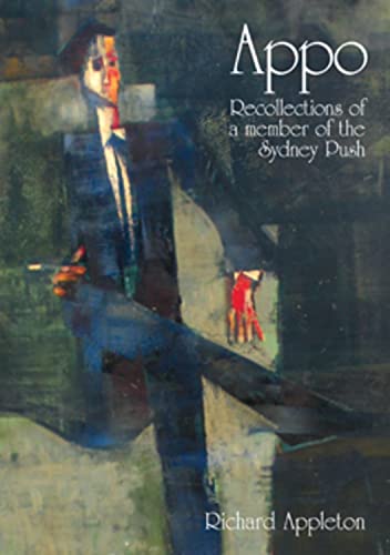 Book cover for “Appo” with abstract painting of figures.