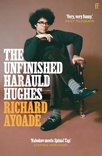 Book cover featuring a man with afro hair posing in a chair.