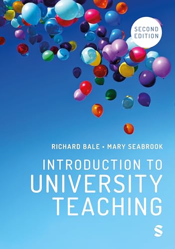 Book cover: “Introduction to University Teaching,” second edition, with balloons.