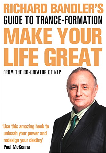 Book cover featuring Richard Bandler, author of "Guide to Trance-formation.