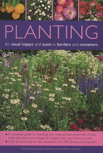 Book cover featuring a lush, colorful garden with flowers and foliage.