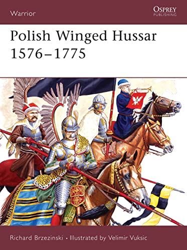 Book cover depicting Polish Winged Hussars on horseback in armor.