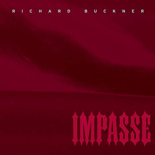Album cover with deep red background, artist name at top, and title Impasse below.