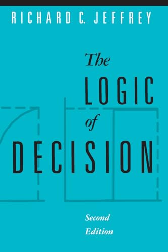 Book cover: “The Logic of Decision” by Richard C. Jeffrey, second edition.