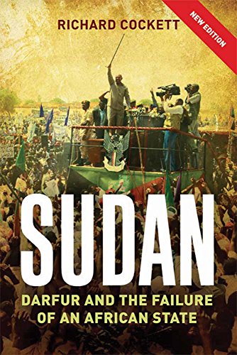 Book cover: "Sudan" depicts a crowded rally with a raised fist.