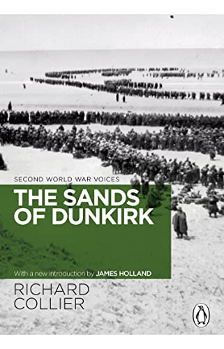 Book cover featuring a black and white photo of soldiers on a beach.