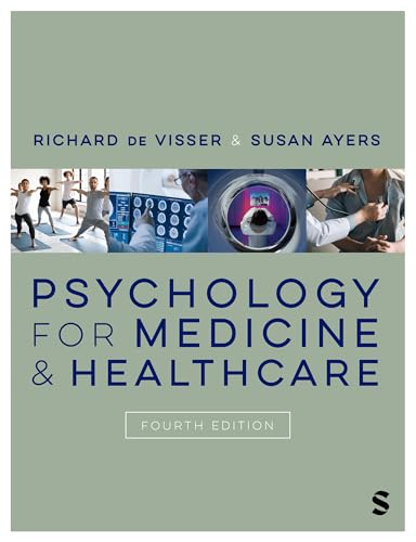 A textbook with a professional cover featuring psychology and medical themes, likely with a neutral color scheme.