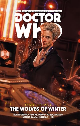 Cover of "Doctor Who: The Wolves of Winter" featuring the Twelfth Doctor.