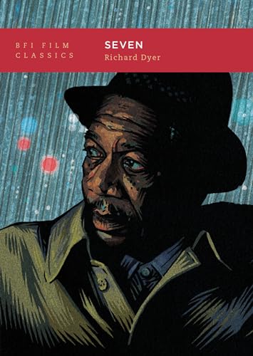 Book cover for "Seven" featuring a portrait of Morgan Freeman in a hat.