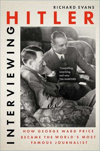 Book cover featuring a black and white photo of Hitler and a journalist.