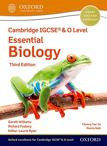Biology textbook cover with a green tree frog on a branch.