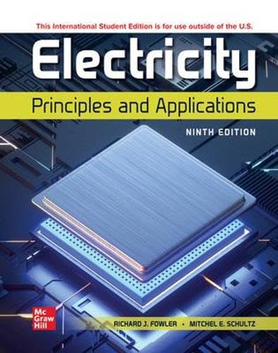 Textbook cover for "Electricity: Principles and Applications," ninth edition.