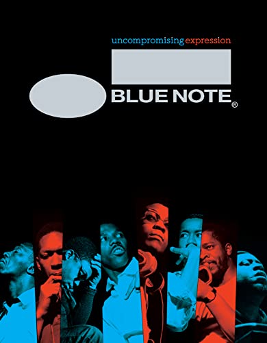 Book cover featuring the Blue Note logo above portraits of musicians in blue light.