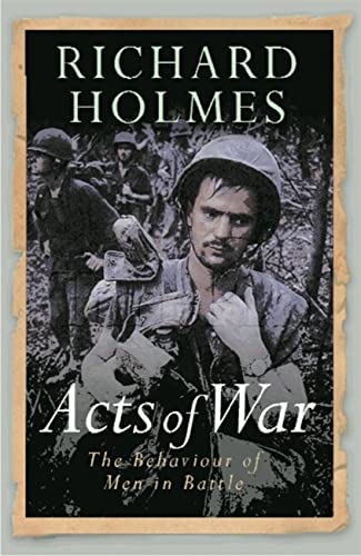 Book cover: soldiers in battle with title "Acts of War" visible.