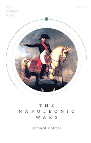 Book cover featuring a painting of Napoleon Bonaparte on horseback inside a circular frame.