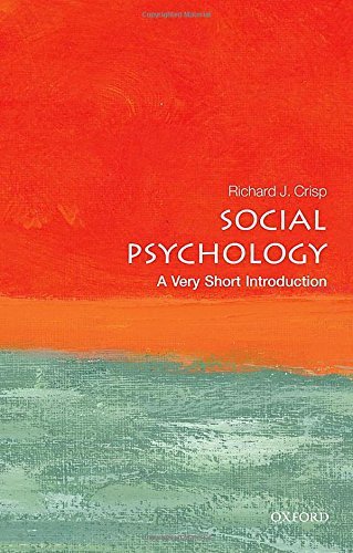 Book cover: "Social Psychology" by Richard J. Crisp, Oxford University Press.