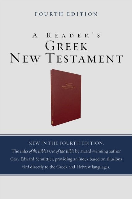 Red book cover with title “A Reader’s Greek New Testament”, fourth edition.