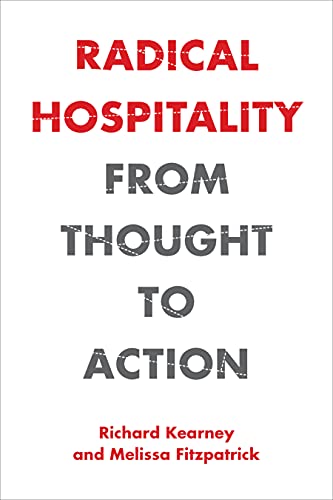 Book cover: “Radical Hospitality” by Kearney and Fitzpatrick, white background.