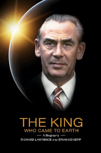 Book cover featuring a man's portrait against a dark background with a glowing planet.