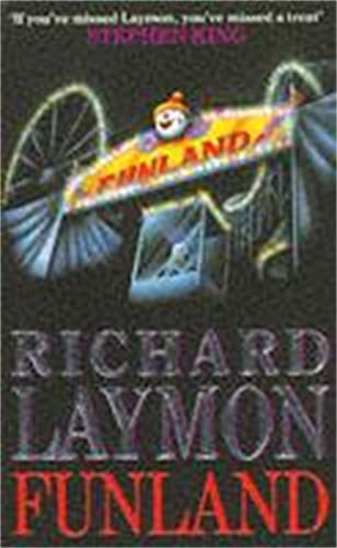 Book cover: Dark carnival scene with Ferris wheel and title "Funland".
