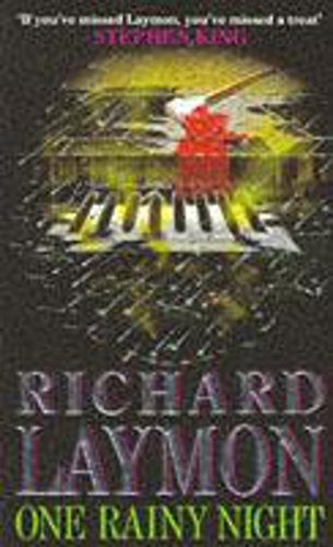 Book cover showing a bloody axe above a keyboard with title and author text.