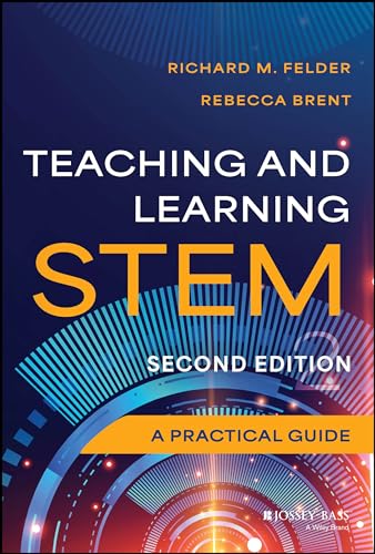 Book cover: "Teaching and Learning STEM" second edition, blue and yellow design.