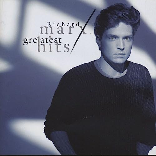 Richard Marx “Greatest Hits” CD cover with portrait of the artist.