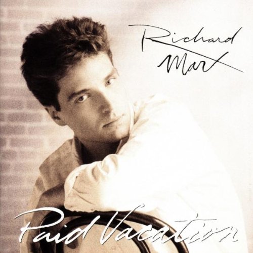 Richard Marx “Paid Vacation” CD cover with artist portrait.