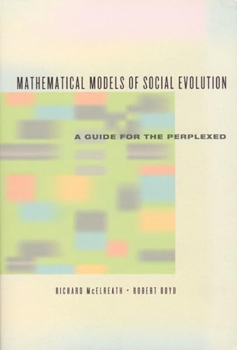 Book cover: “Mathematical Models of Social Evolution” with abstract green design.