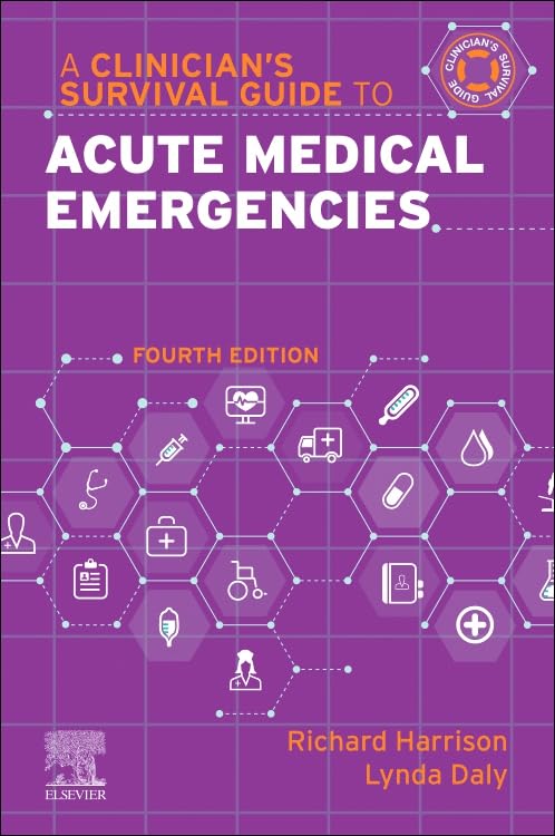 Book cover: “A Clinician’s Survival Guide to Acute Medical Emergencies,” fourth edition.