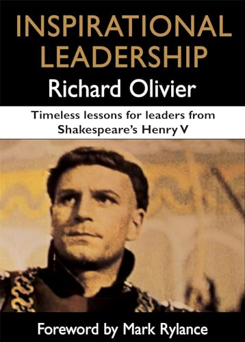 Book cover featuring portrait of Laurence Olivier in historical military attire.