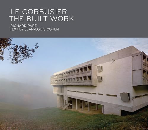 Book cover featuring a modernist concrete building in foggy landscape.