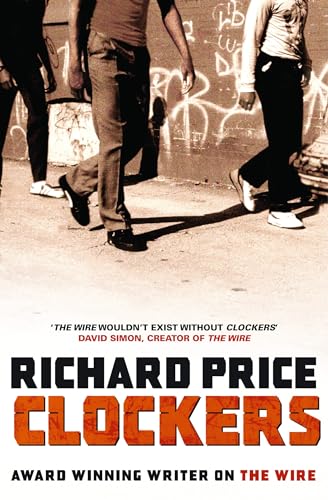 Book cover for "Clockers" featuring figures walking toward the viewer.