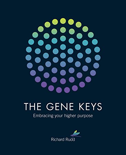 Book cover with a circular gradient dot pattern, title, and author name on dark blue.