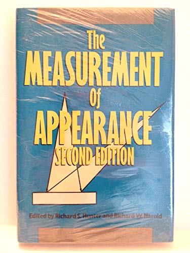 Blue book cover with yellow title: "The Measurement of Appearance," second edition.
