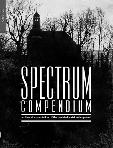 Black and white book cover featuring a stark castle and “Spectrum Compendium” text.