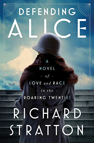 Book cover: woman in coat and hat, blue and gray tones.