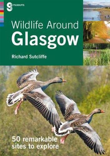 Book cover: "Wildlife Around Glasgow" featuring flying geese.