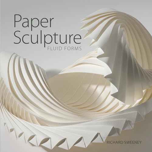 Book cover titled Paper Sculpture showing an abstract white folded paper art piece.
